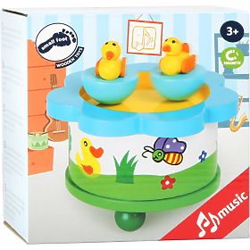 small foot Cutie muzicală cu rațe