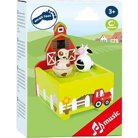 small foot Cutie muzicală fermă