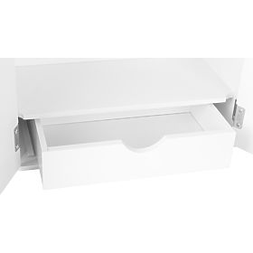 small foot Dulap pentru păpuși alb