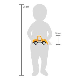 small foot Încărcător din lemn cu lopată