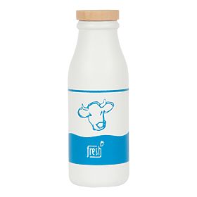 small foot Lădiță din lemn cu sticle de lapte Fresh