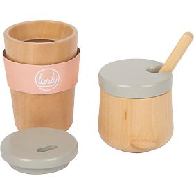 small foot Mașină de cafea cu accesorii Tasty