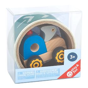 small foot Mașină de construcții cu drum 1 buc