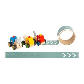 small foot Mașină de construcții cu drum 1 buc