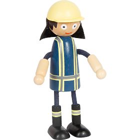 small foot Mașină de pompieri din lemn