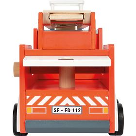 small foot Mașină de pompieri din lemn, small foot