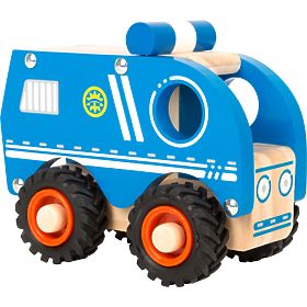 small foot Mașinuță de poliție din lemn