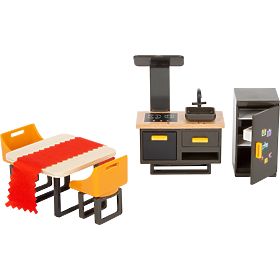 Small Foot Set de mobilier modern pentru păpuși