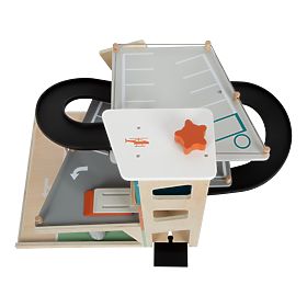 small foot Parcare de curse din lemn