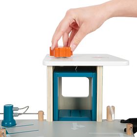 small foot Parcare de curse din lemn, small foot