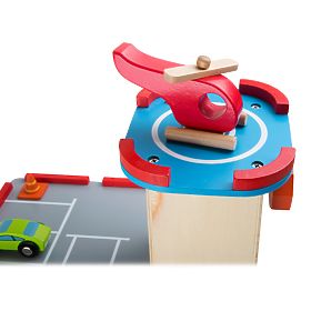 small foot Parcare din lemn coborâre rapidă