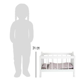 small foot Pat de păpuși pentru copii