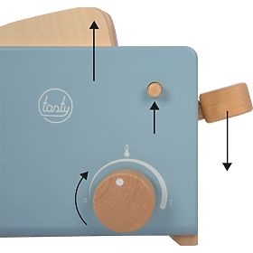 small foot Prăjitor de pâine cu accesorii Tasty