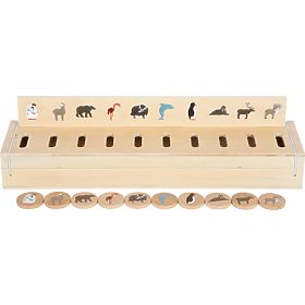 small foot Puzzle cu imagini pentru sortare