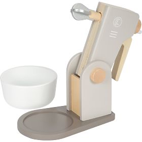 small foot Robot de bucătărie din lemn 2 în 1 Tasty gri, small foot