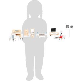 Small Foot Set complet de mobilier pentru păpuși