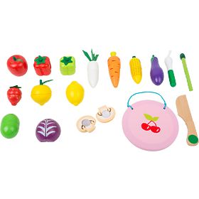 small foot Set de fructe și legume din lemn - ambalaj deteriorat