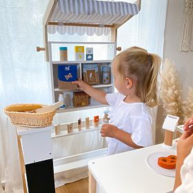 small foot Stand de vânzare din lemn Fresh, small foot