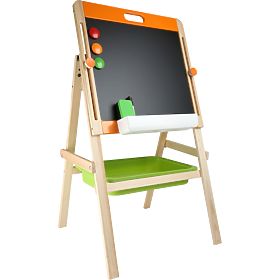 small foot Tablă compactă pentru copii, pentru cretă și magnet