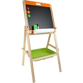 small foot Tablă compactă pentru copii, pentru cretă și magnet