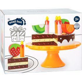 small foot Tort de fructe din lemn pentru aniversare, small foot