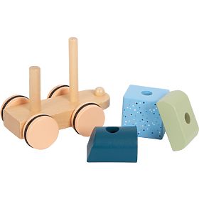 small foot Tren de lemn Arctic, small foot