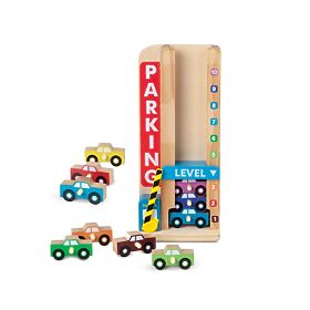Garaj de parcare stivuibil cu mașini de jucărie, Melissa & Doug