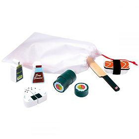 Sushi din lemn - Puzzle 3D