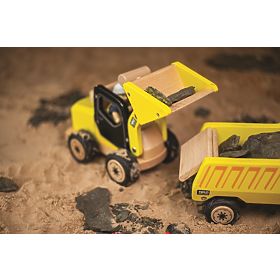 Tidlo Excavator din lemn galben, Tidlo