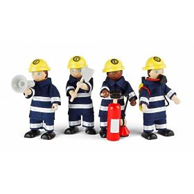 Tidlo Figurine din lemn ale pompierilor