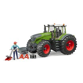 Tractor Bruder Fendt 1050 Vario cu mecanic și unelte de atelier 1:16