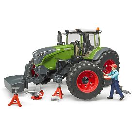 Tractor Bruder Fendt 1050 Vario cu mecanic și unelte de atelier 1:16