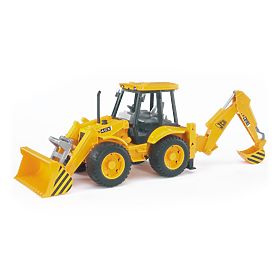 Tractor Bruder JCB încărcător frontal cu excavator
