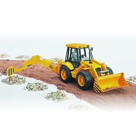Tractor Bruder JCB încărcător frontal cu excavator
