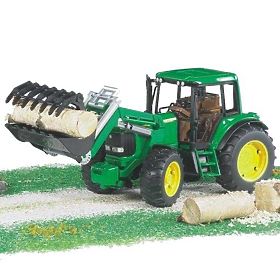 Tractor Bruder JOHN DEERE 6920 cu încărcător frontal