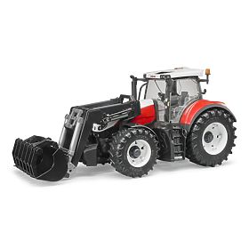 Tractor Bruder Steyr 6300 Terrus CVT cu încărcător frontal