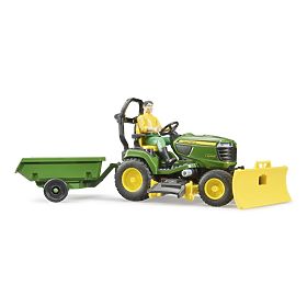 Tractor de grădină Bruder John Deere X949 cu grădinar