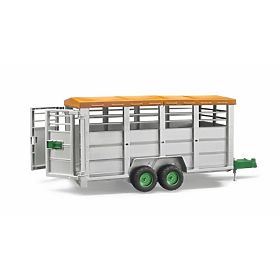 Transportor de animale Bruder cu figurina vacă