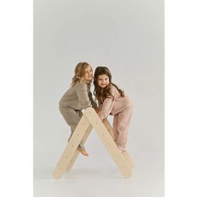 Triunghiul Pikler - natural, baby wood