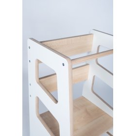 Turnul de învățare Montessori Quadro Scandi, Ourbaby