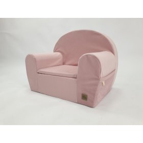 Scaun pentru copii Velvet - roz, TOLO
