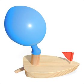 Vilac Barcă cu propulsie pe balon, Vilac