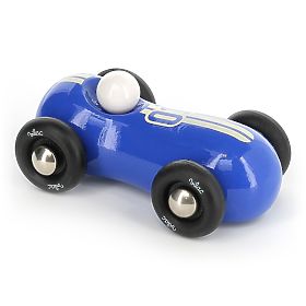 Vilac Mașină de curse Streamline PM albastră, Vilac