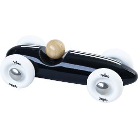 Vilac Mașină de lemn mini Grand Prix vintage negru