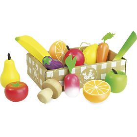 Vilac Set de fructe si legume din lemn