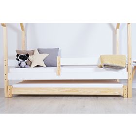 Pat suplimentar extensibil Vario cu saltea din spumă - natural