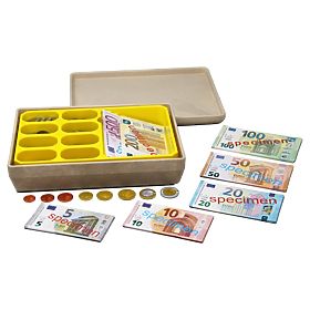 Wissner Casieră cu bancnote și monede euro, Wissner