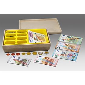 Wissner Casieră cu bancnote și monede euro, Wissner