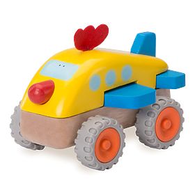 Wonderworld Avion de lemn Mini pui
