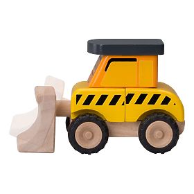 Wonderworld Buldozer mini din lemn